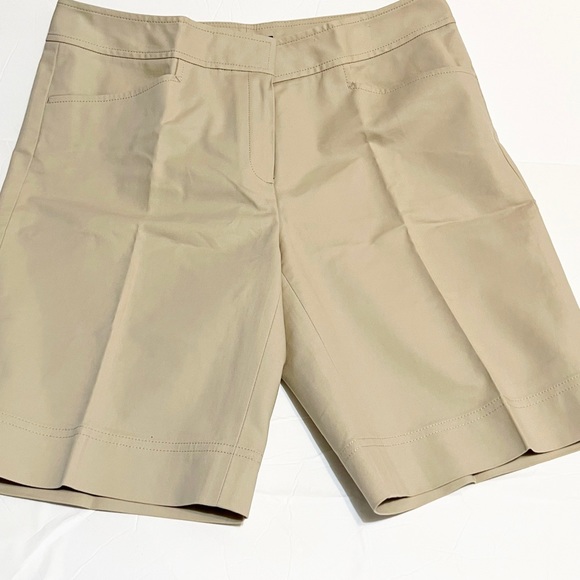 Lafayette 148 New York Size 6 Shorts Cotton Elastane Summer Days Casual Festive - Picture 5 of 7